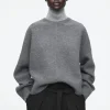 Clearance COS DWUKOLOROWY WARSTWOWY SWETER Z WEŁNY