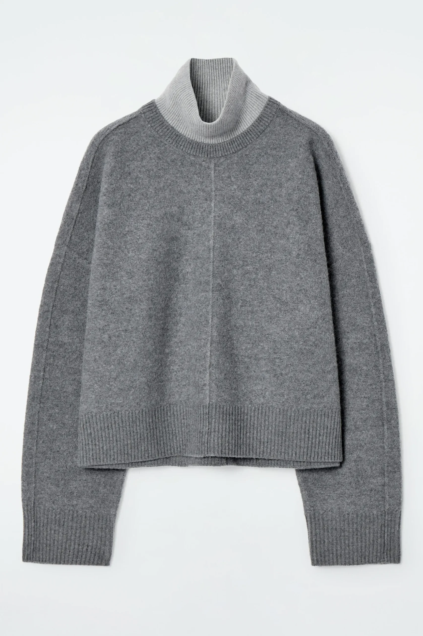 Clearance COS DWUKOLOROWY WARSTWOWY SWETER Z WEŁNY