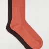 Discount COS DWUPAK PRĄŻKOWANYCH SKARPETEK