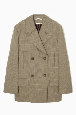 Sale COS DWURZĘDOWA MARYNARKA W KRATKĘ OVERSIZE