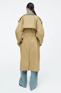 Discount COS DWURZĘDOWY TRENCZ Z DWUWARSTWOWYMI KLAPAMI