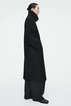 Sale COS DWURZĘDOWY WEŁNIANY PŁASZCZ OVERSIZE