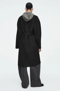 Discount COS DWURZĘDOWY WEŁNIANY PŁASZCZ OVERSIZE