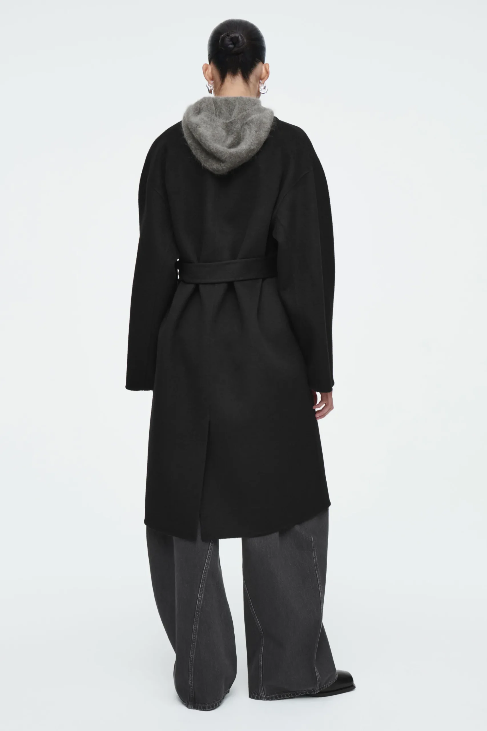 Discount COS DWURZĘDOWY WEŁNIANY PŁASZCZ OVERSIZE