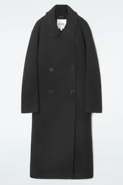 Sale COS DWURZĘDOWY WEŁNIANY PŁASZCZ OVERSIZE