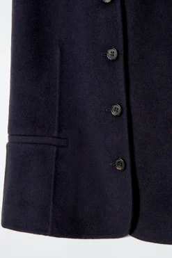 Fashion COS DWUSTRONNA KAMIZELKA WEŁNIANA