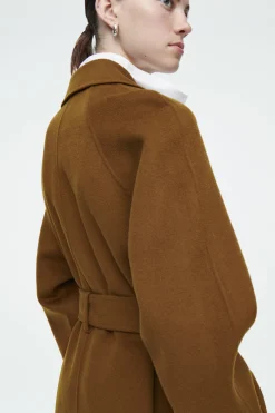 Fashion COS DWUSTRONNY PŁASZCZ Z PASKIEM Z MIESZANKI Z WEŁNĄ