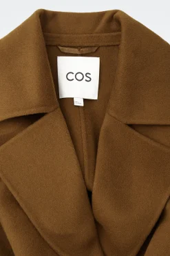 Fashion COS DWUSTRONNY PŁASZCZ Z PASKIEM Z MIESZANKI Z WEŁNĄ