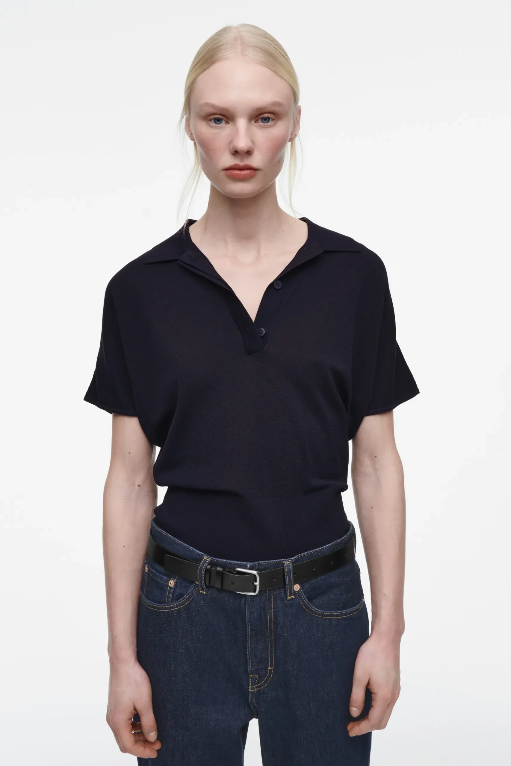 Outlet COS DZIANINOWA KOSZULKA POLO