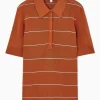 Clearance COS DZIANINOWA KOSZULKA POLO W PASKI
