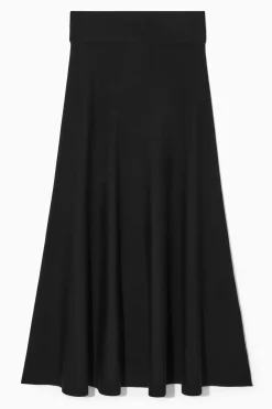 Fashion COS DZIANINOWA SPÓDNICA MIDI