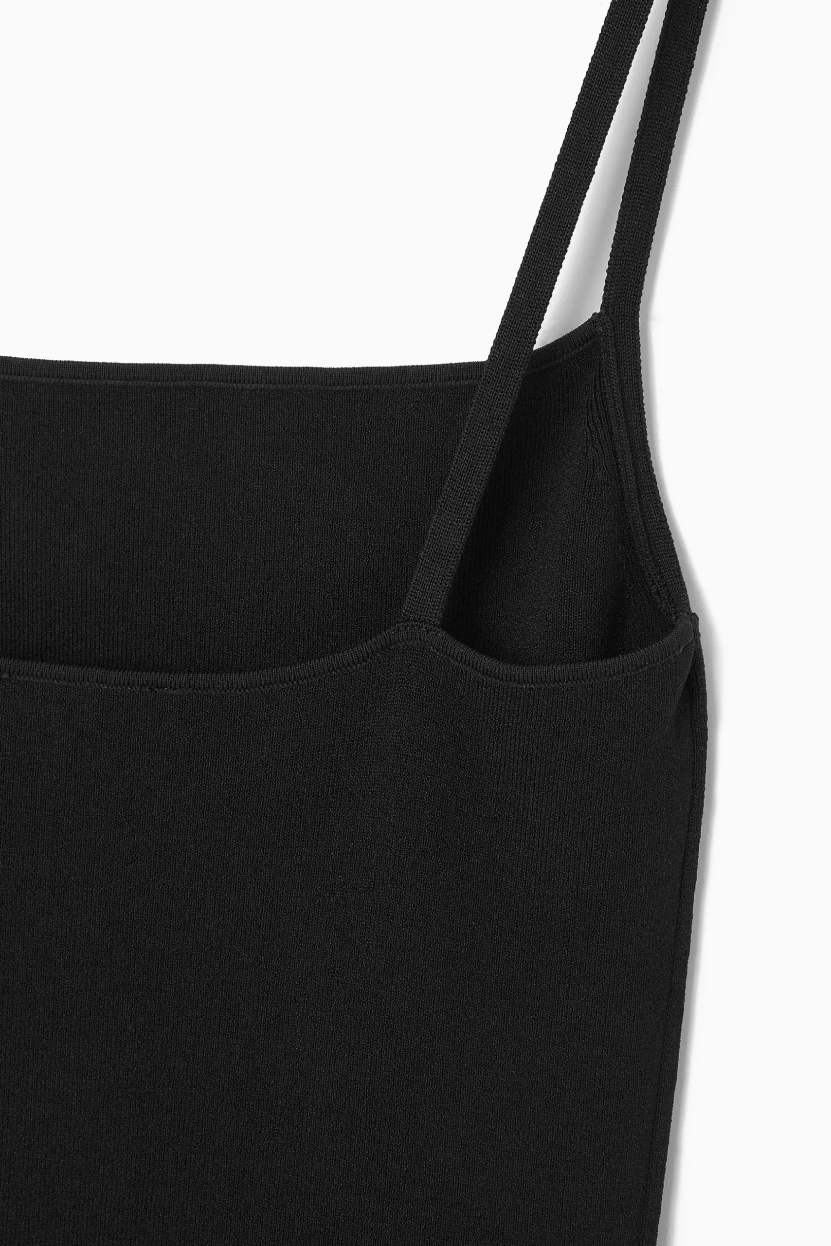 Clearance COS DZIANINOWA SUKIENKA BEZ ZAPIĘCIA Z DEKOLTEM KARO