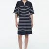 Sale COS DZIANINOWA SUKIENKA MINI W PASKI W STYLU POLO