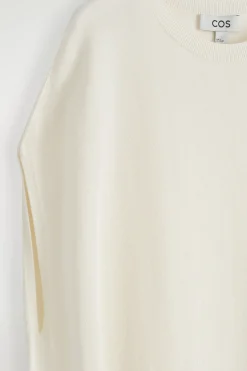 New COS DZIANINOWA SUKIENKA MINI Z ZAOKRĄGLONYM BRZEGIEM