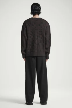Outlet COS DZIANINOWY SWETER W GEOMETRYCZNY ŻAKARDOWY WZÓR