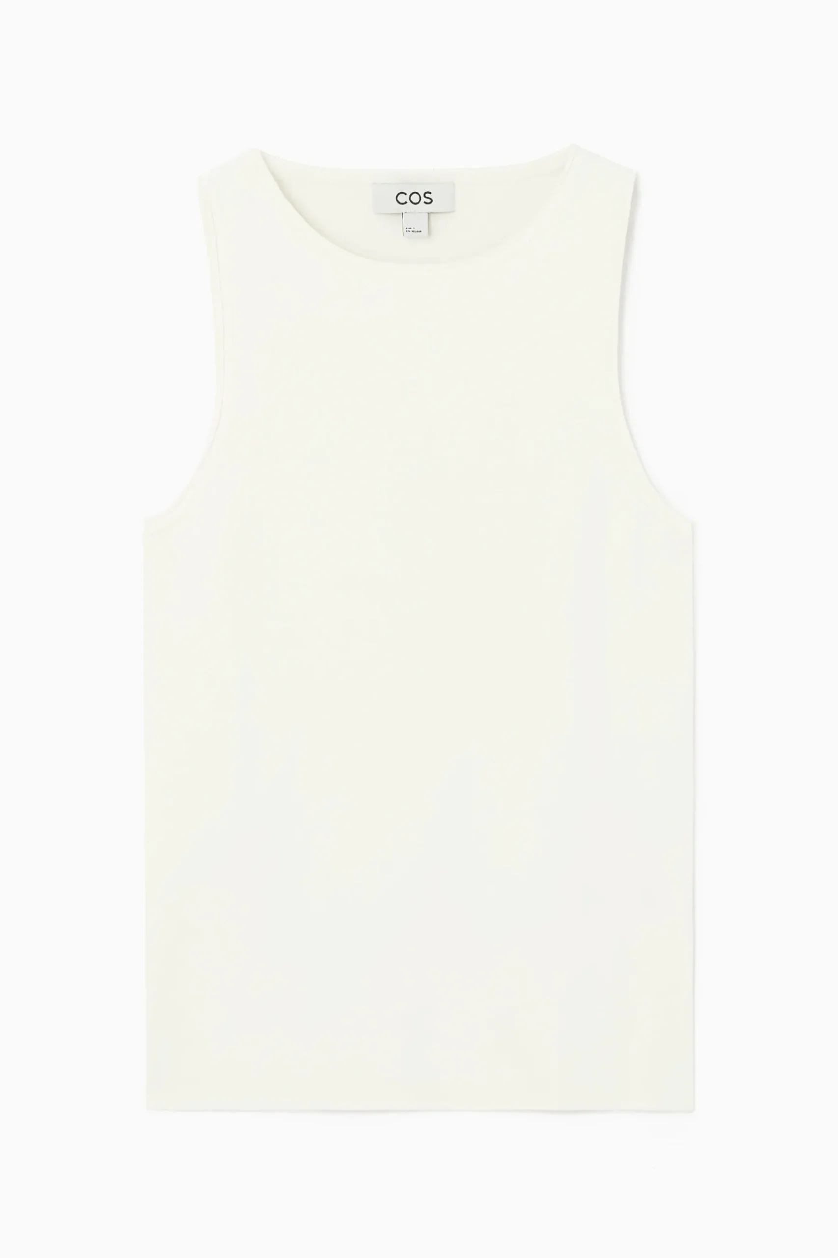 Clearance COS DZIANINOWY TOP Z RURKOWYMI WYKOŃCZENIAMI
