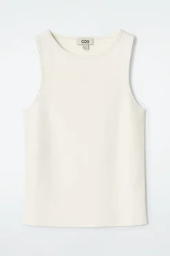 Clearance COS DZIANINOWY TOP Z RURKOWYMI WYKOŃCZENIAMI