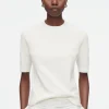 Best COS DZIANINOWY T-SHIRT – REGULAR FIT