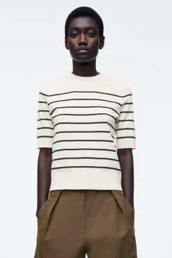 Clearance COS DZIANINOWY T-SHIRT – REGULAR FIT