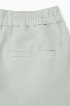 Hot COS ELASTICATED LINENBLEND BERMUDA SHORTS