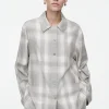 Outlet COS FLANELOWA KOSZULA OD PIŻAMY W KRATĘ