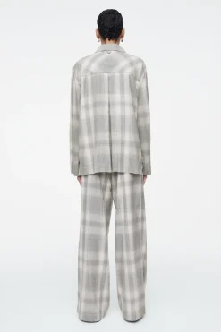 Outlet COS FLANELOWA KOSZULA OD PIŻAMY W KRATĘ