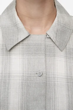 Outlet COS FLANELOWA KOSZULA OD PIŻAMY W KRATĘ