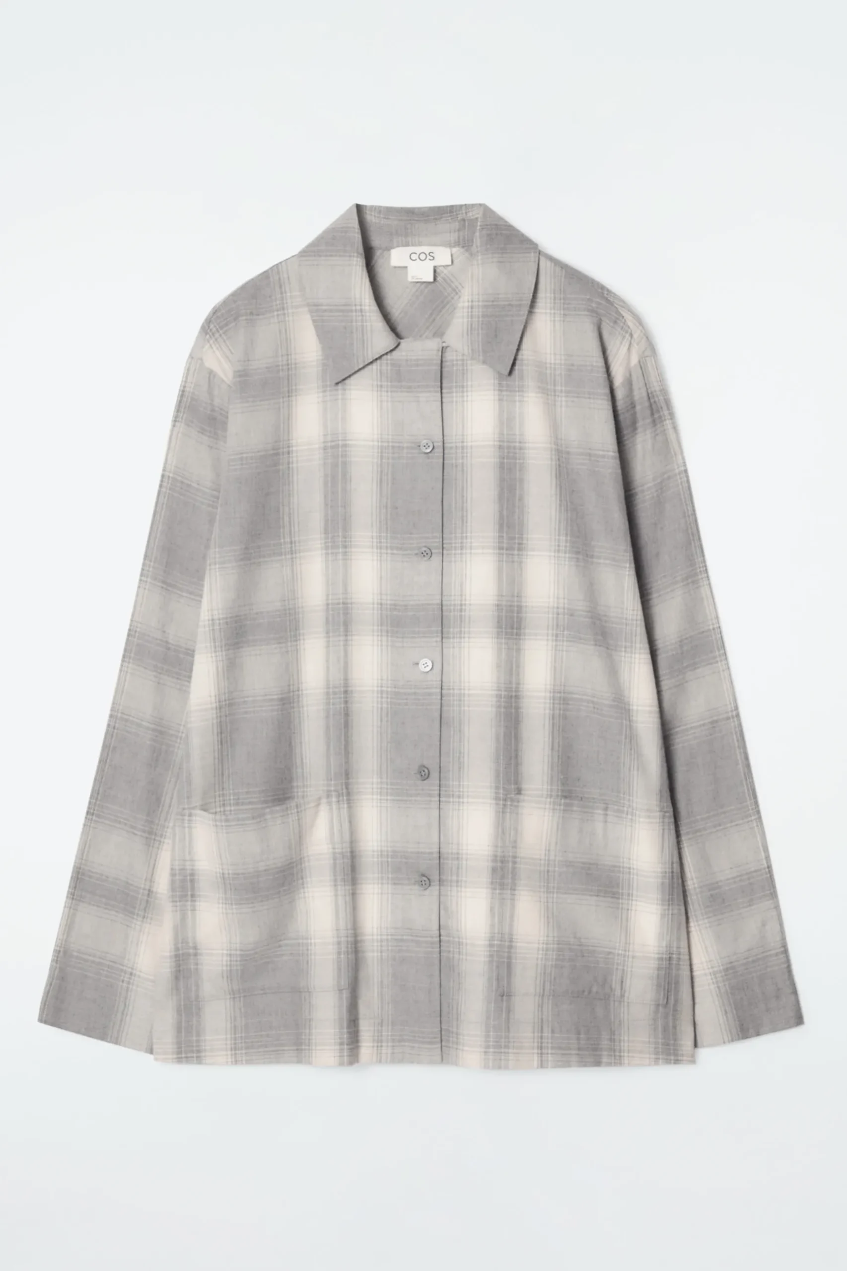 Outlet COS FLANELOWA KOSZULA OD PIŻAMY W KRATĘ