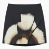 Sale COS FLORALPRINT LINENBLEND MINI SKIRT