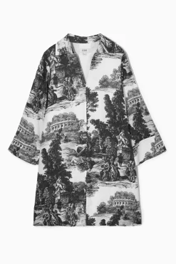 Sale COS FRENCH TOILE LINEN DRESS