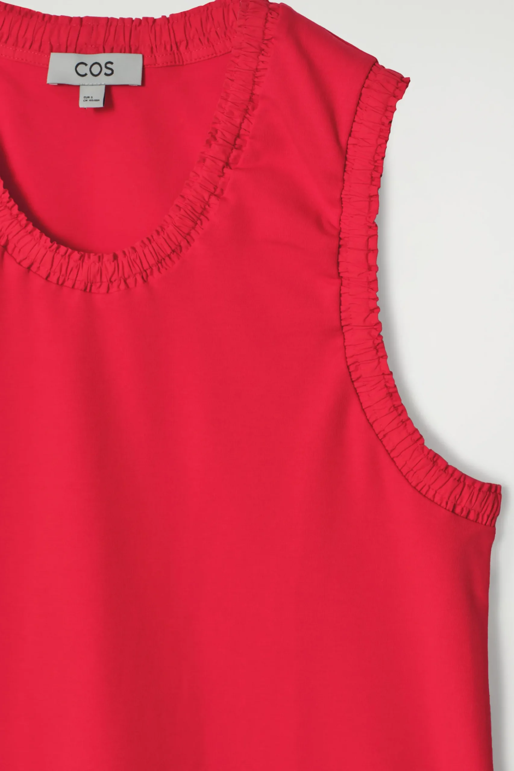 Hot COS GATHERED COTTON TANK TOP