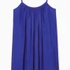 Clearance COS GATHERED STRAPPY MINI DRESS