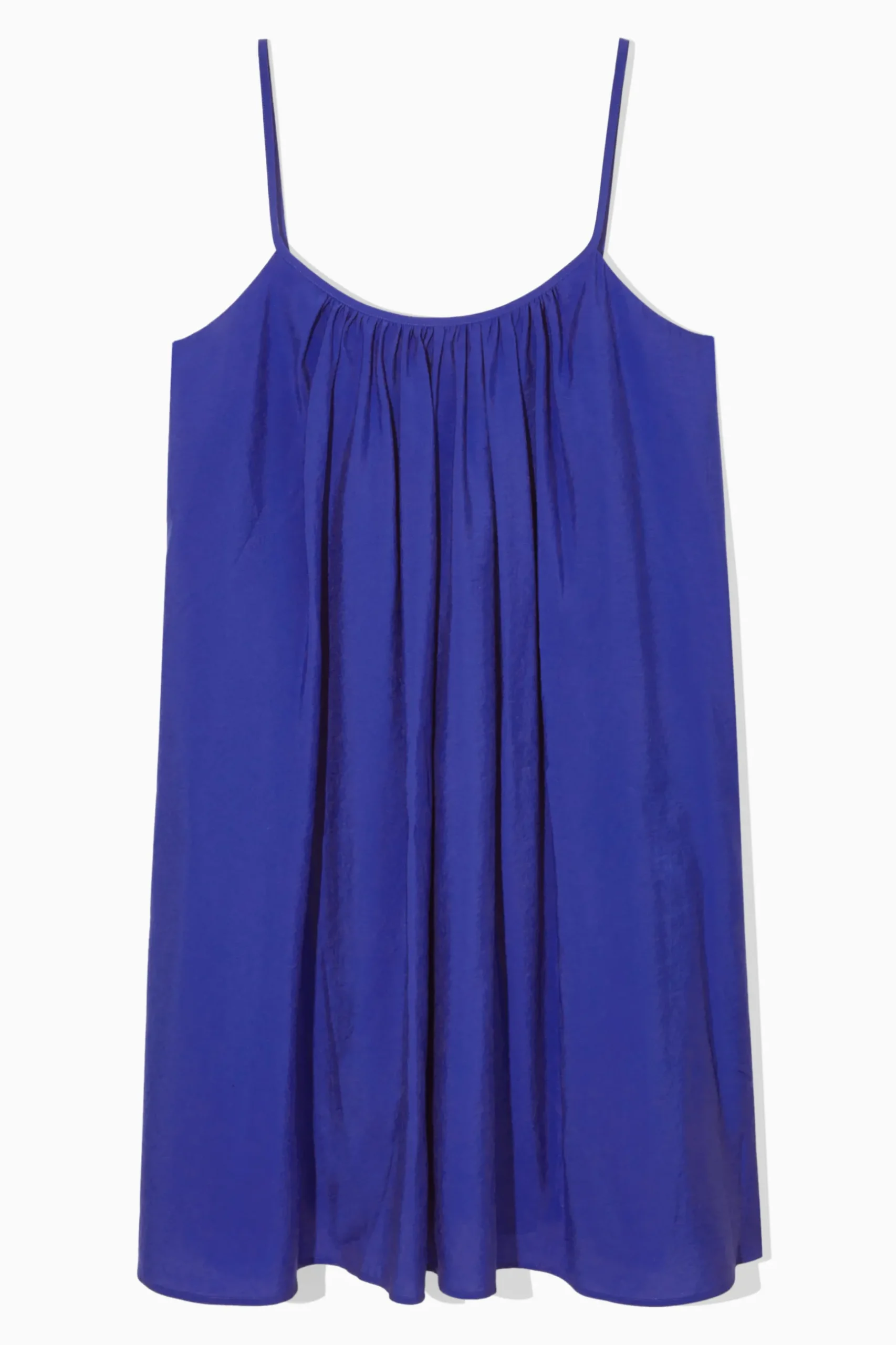 Clearance COS GATHERED STRAPPY MINI DRESS