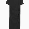 Sale COS GATHERED TSHIRT DRESS