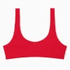 Discount COS GÓRA OD BIKINI W PRĄŻKI Z SZEROKIM DEKOLTEM