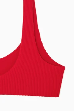 Discount COS GÓRA OD BIKINI W PRĄŻKI Z SZEROKIM DEKOLTEM