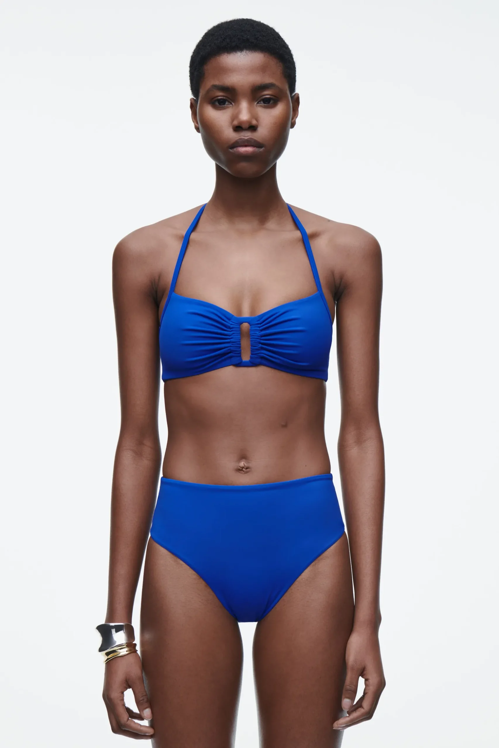 Hot COS GÓRA OD BIKINI Z MARSZCZENIAMI