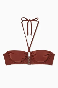 Online COS GÓRA OD BIKINI Z MOCOWANIEM NA KARKU I FISZBINAMI