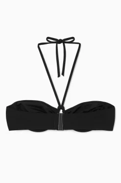 Clearance COS GÓRA OD BIKINI Z MOCOWANIEM NA KARKU I FISZBINAMI