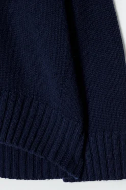 Online COS GRUBY SWETER Z CZYSTEGO KASZMIRU Z PÓŁGOLFEM