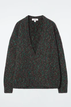 Outlet COS GRUBY WEŁNIANY SWETER OVERSIZE