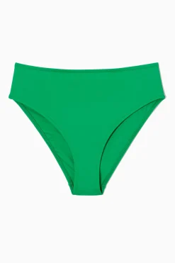 Fashion COS HIGHWAISTED BIKINI BRIEFS Brightgreen