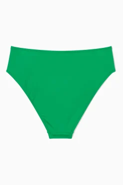 Fashion COS HIGHWAISTED BIKINI BRIEFS Brightgreen