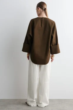 Sale COS JEANSOWA BLUZKA OVERSIZE