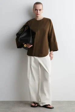 Sale COS JEANSOWA BLUZKA OVERSIZE