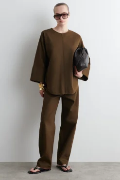 Sale COS JEANSOWA BLUZKA OVERSIZE
