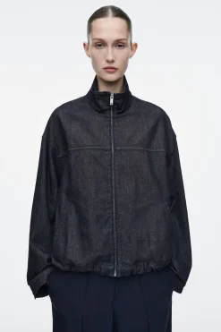 Best COS JEANSOWA KURTKA BOMBERKA OVERSIZE