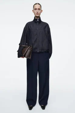 Best COS JEANSOWA KURTKA BOMBERKA OVERSIZE