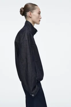 Best COS JEANSOWA KURTKA BOMBERKA OVERSIZE
