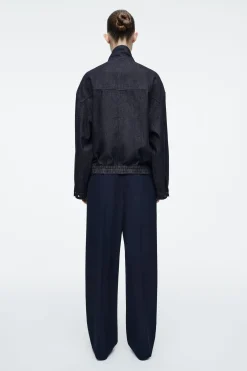Best COS JEANSOWA KURTKA BOMBERKA OVERSIZE